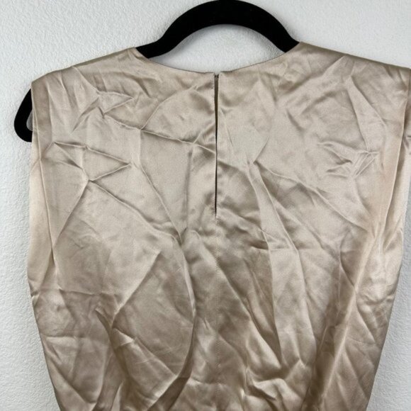 Amanda Uprichard Camela Dress in Bone - Picture 8 of 10